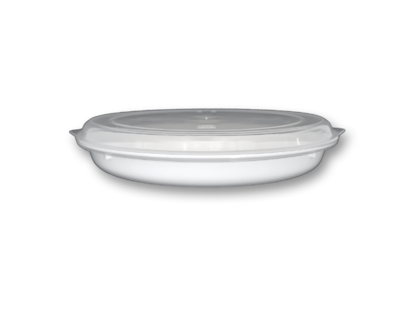 Couvercle pour assiette à rebord et 3 compartiments, 24 cm